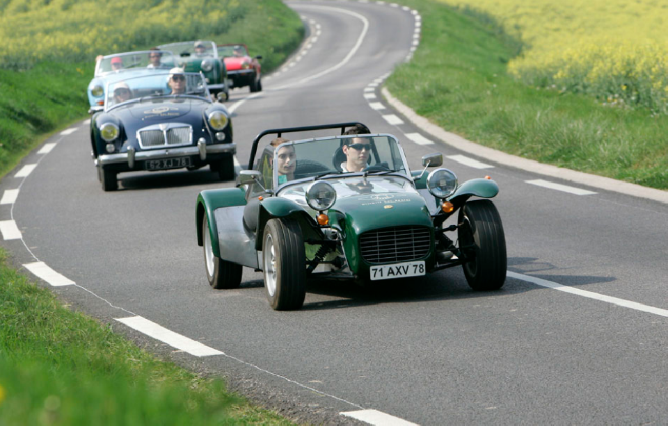 Rallye en Caterham 