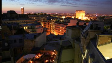 Paris : soirée sur les toits