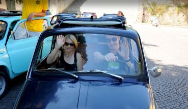 Toscane : rallye en Fiat 500