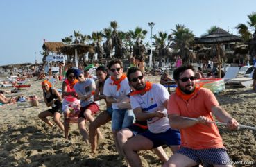 Sicile : Olympiades sur la plage !